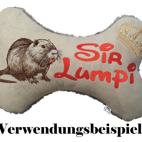NEU Stickdatei Nutria in Naturfarben Donny