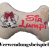 NEU Stickdatei Applikation Malteser Gipsy