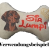 NEU Stickdatei Applikation Gebirgsschweißhund August
