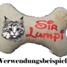 NEU Stickdatei Applikation Katze Kitten Tabby Lunachild