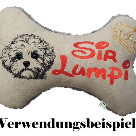 NEU Stickdatei Maltipoo Maxim  Hund realistisch