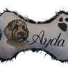 NEU Stickdatei Applikation Golden Doodle Chooper