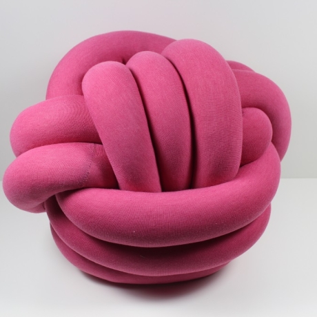 Knotenkissen altrosa