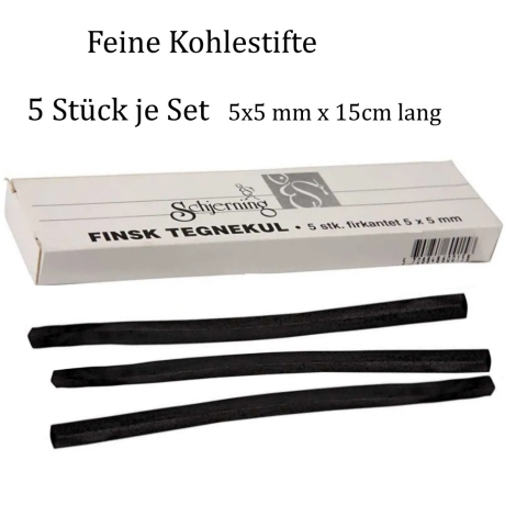 Zeichenkohle Kohlestift Kohlestäbchen Zeichen-Kohle Künstlerkohle