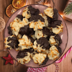 350g Lübecker Kokosmakronen Plätzchen Weihnachtsplätzchen