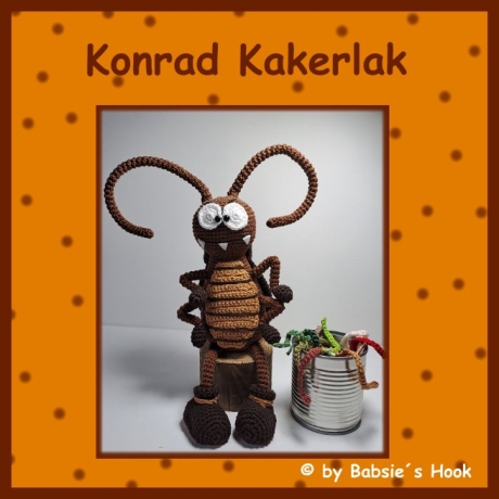 Häkelanleitung ♡ Konrad Kakerlak♡ 