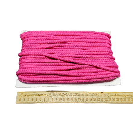 Kordel pink 10 mm stark