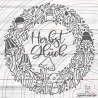 Kranz Herbst Glück Plotterdatei SVG DXF