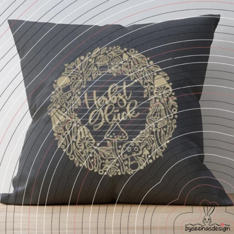 Kranz Herbst Glück Plotterdatei SVG DXF