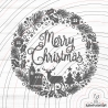 Kranz Merry Christmas Plotterdatei SVG DXF 