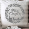 Kranz Merry Christmas Plotterdatei SVG DXF FCM