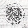 Kreis Schmetterling Plotterdatei SVG DXF