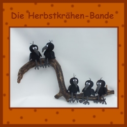 Häkelanleitung ♡ Herbstkrähen-Bande♡ 