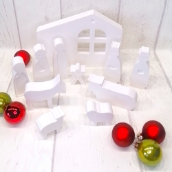 Krippe * Weihnachten * Hygge * Deko * Skandinavisch Krippe * Weihnachten * Hygge * Deko * Skandinavisch