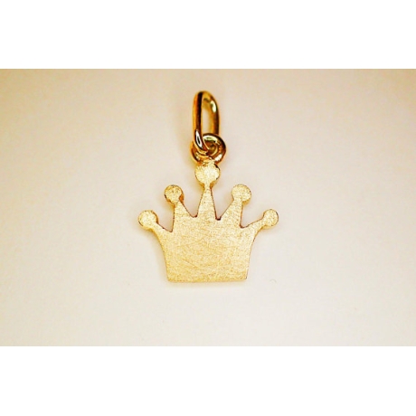 anhänger krone krönchen 585 Gold