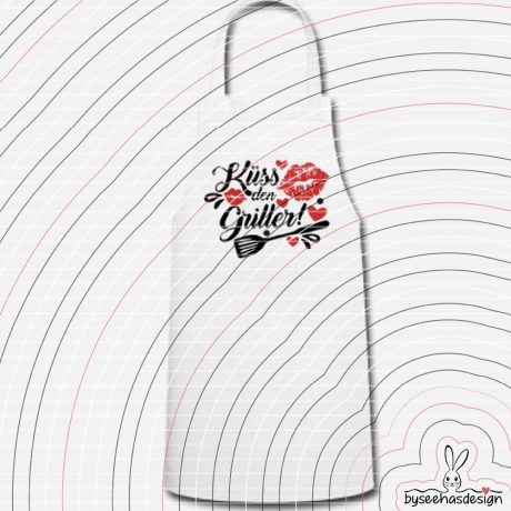 Küss den Griller Plotterdatei SVG DXF