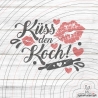 Küss den Koch Plotterdatei SVG DXF 