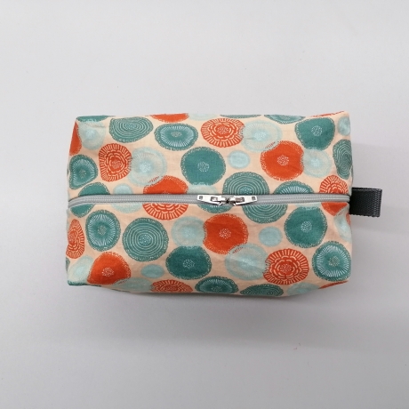 Kulturbeutel, Kulturtasche, Boxy Bag, Kosmetiktasche 