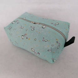 Kulturbeutel, Kulturtasche, Boxy Bag, Kosmetiktasche groß