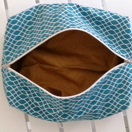 Kulturbeutel, Kulturtasche, Boxy Bag, Kosmetiktasche 