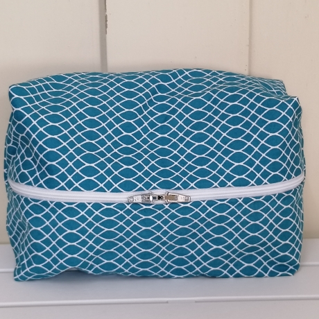 Kulturbeutel, Kulturtasche, Boxy Bag, Kosmetiktasche 