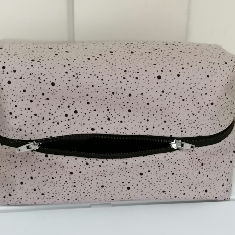 Kulturbeutel, Kulturtasche, Boxy Bag, Kosmetiktasche 