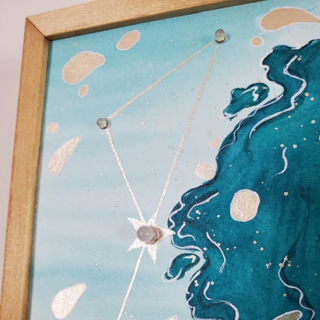 Leuchtendes Sternzeichenbild, Sternbild, Sternzeichengeschenk