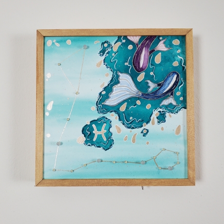 Leuchtendes Sternzeichenbild, Sternbild, Sternzeichengeschenk