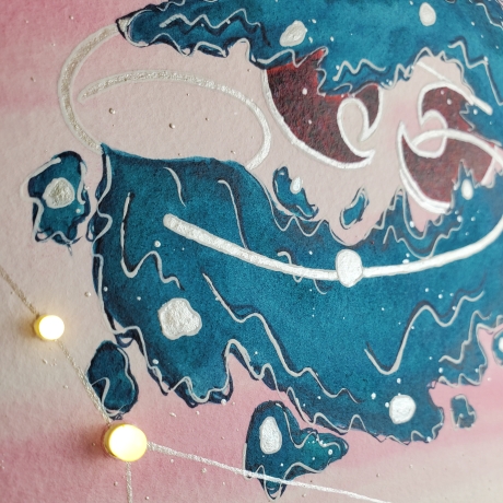 Leuchtendes Sternzeichenbild, Sternbild, Sternzeichengeschenk