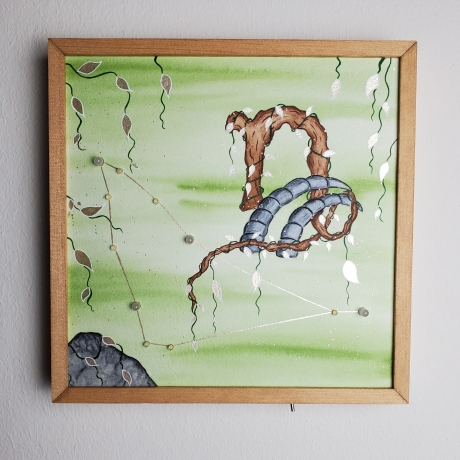 Leuchtendes Sternzeichenbild, Sternbild, Sternzeichengeschenk