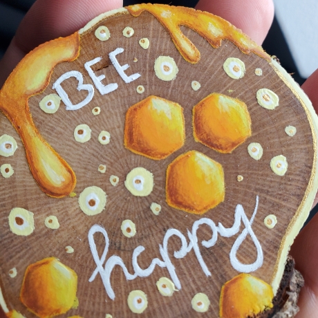 Glücksbringer 'Bee Happy'