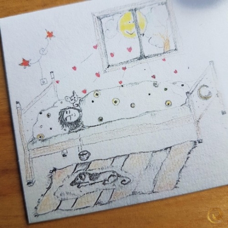 Kunstdruck & Heilsame Wünsche ~ Gute Besserung!