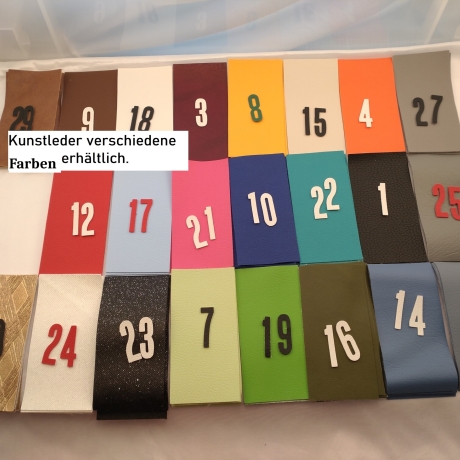 Pferd Kunstleder Patch 2er Set – Applikation 13,5 x 11,5 cm 