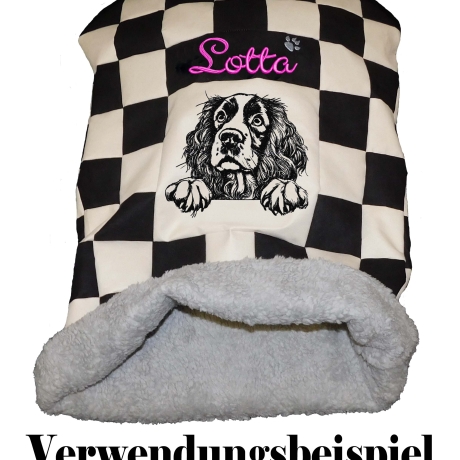 Stickdatei Englischer Springer Spaniel Banjo  Hund