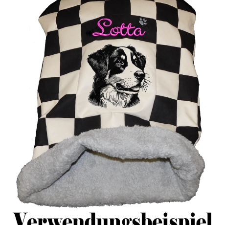 Stickdatei  Appenzeller Sennenhund Wally Hund 