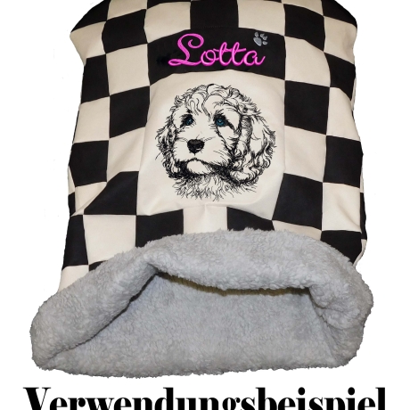Stickdatei Cockapoo Welpe  Milli  Hund  Lunachild
