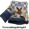 NEU Stickdatei Applikation Hase Gunther Lunachild