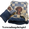 NEU Stickdatei Applikation Gebirgsschweißhund August
