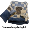 NEU Stickdatei Applikation Carne Corso Welpe Gill