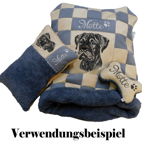 NEU Stickdatei Carne Corso Welpe Gill Hund