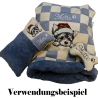 NEU Stickdatei Yorkshire Terrier Welpe Weihnachtsmütze 