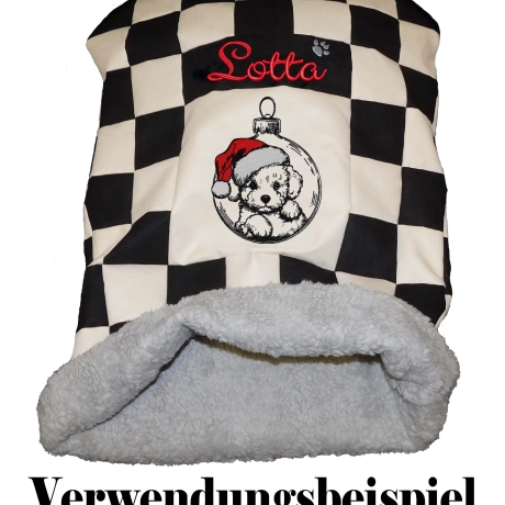 NEU Stickdatei Hund Pudel Welpe Samuel Lunachild