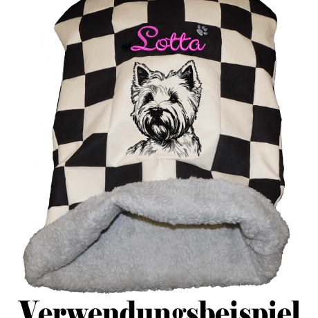 Stickdatei West Highland White Terrier Amadeus Hund