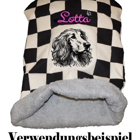 Stickdatei Afganischer Windhund Lordas Hund