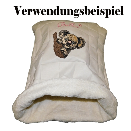 NEU Stickdatei Applikation Koala Bär Donnie