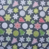 Let It Snow items on dark green