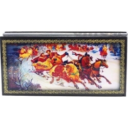 Schmuckschatulle Troika Wintermotiv, aufklappbar,