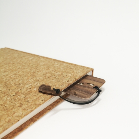 Handgefertigte Holz Lesezeichen - mit passenden Anhänger