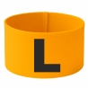 gummielastische Armbinde 10 cm bedruckt mit L