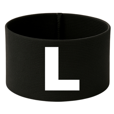 gummielastische Armbinde 10 cm bedruckt mit L